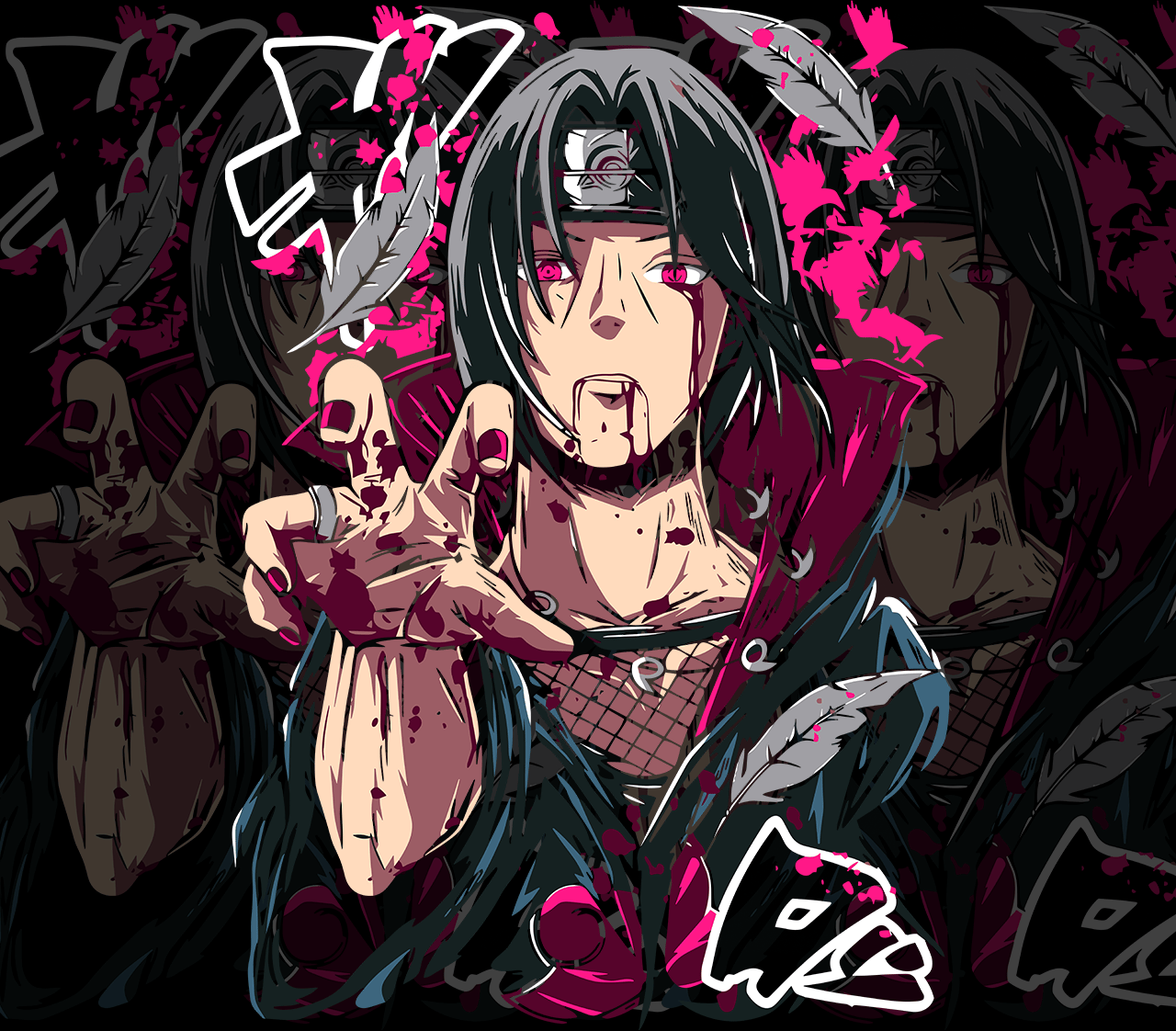 DESIGN ANIME ITACHI