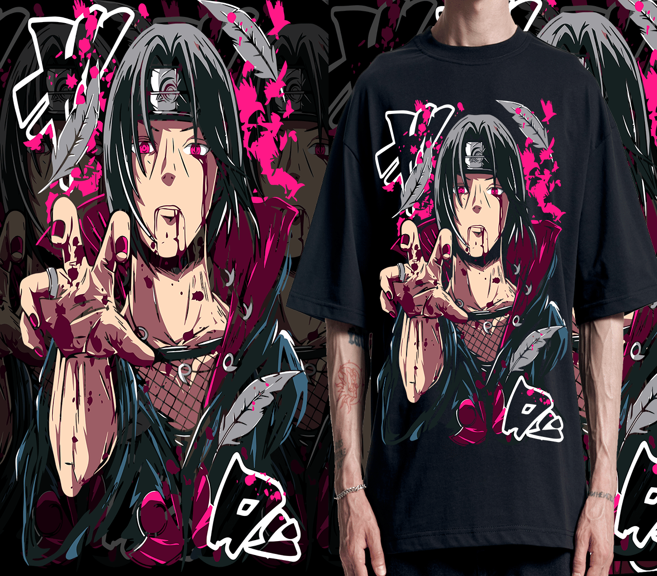 DESIGN ANIME ITACHI