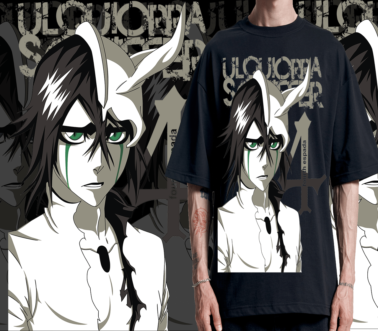 DESIGN ANIME ULQUIORRA SCHIFFER