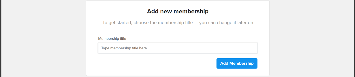 Launch your membership program for free as a creator or business owner