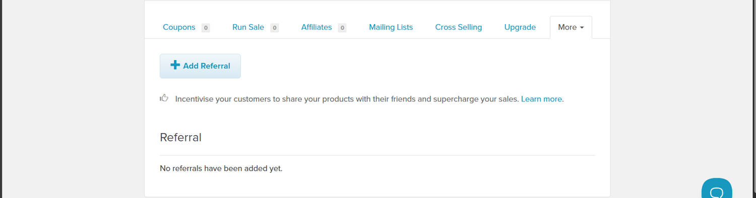 Setting up referrals on Payhip dashboard for memebership program