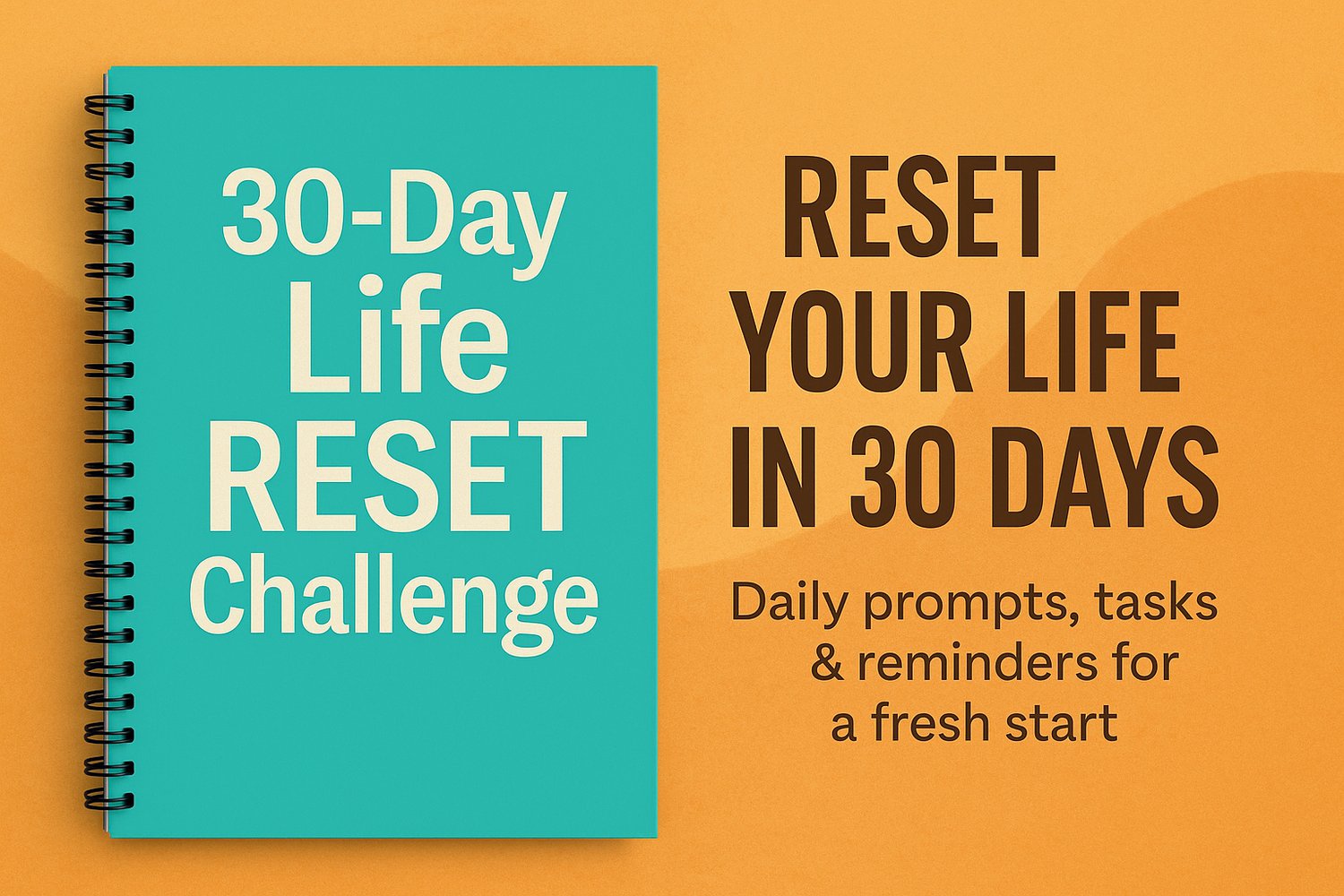 reset your life in 30 days