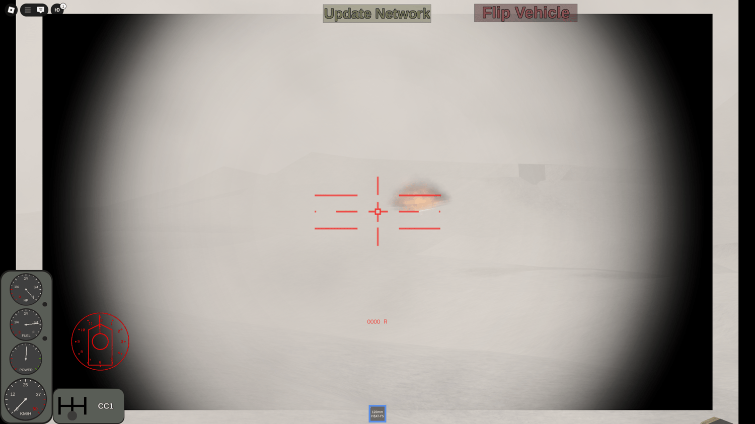 125mm gun Roblox tank