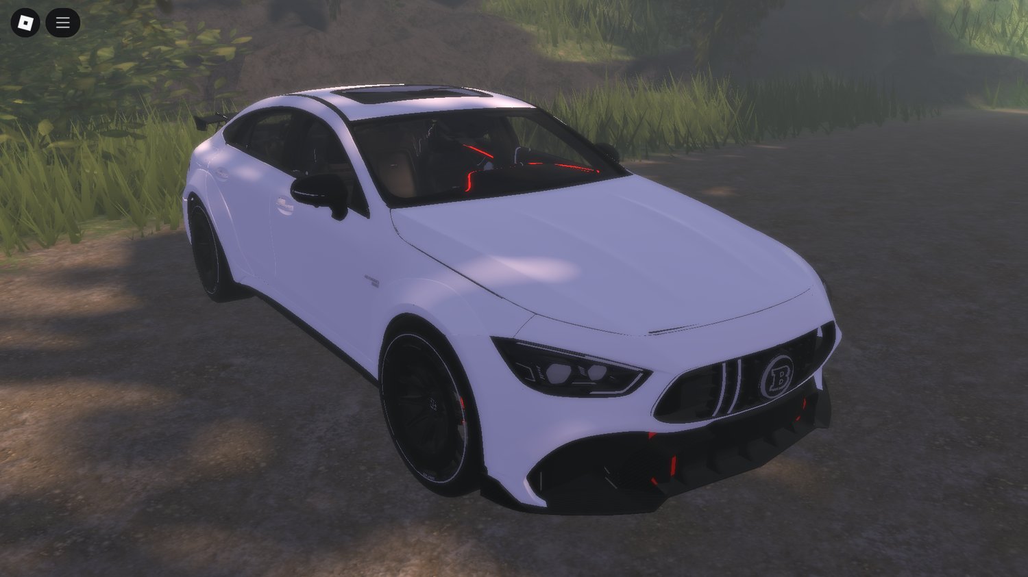 Mercedes Rocket 900 BRABUS 2020 Roblox driveable luxury car front view