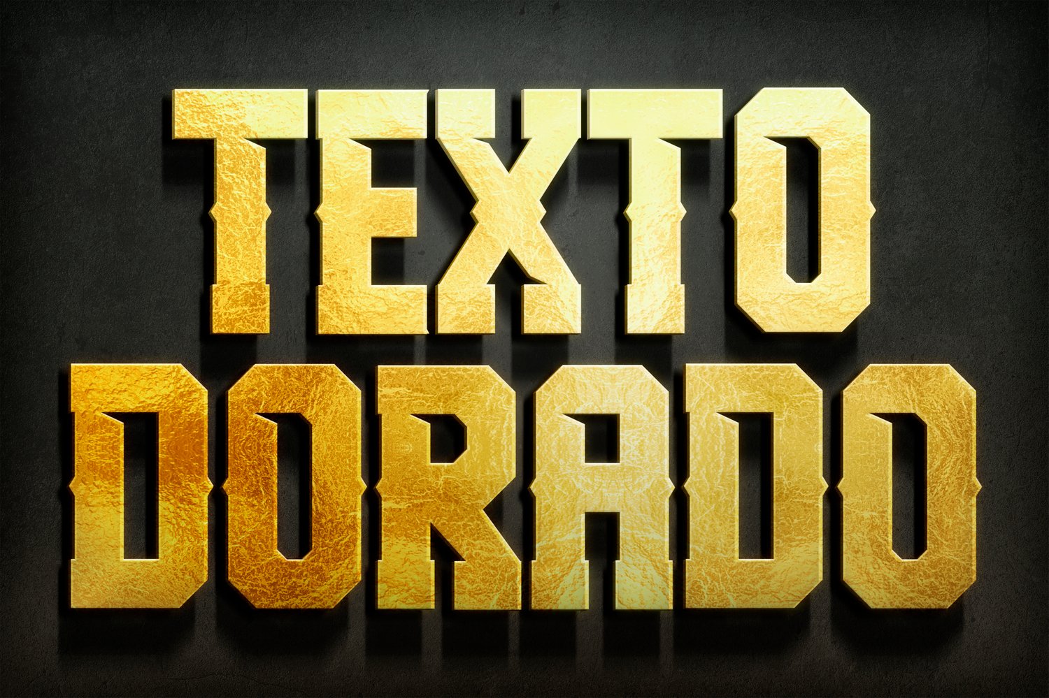 Golden. Text Effect - Payhip