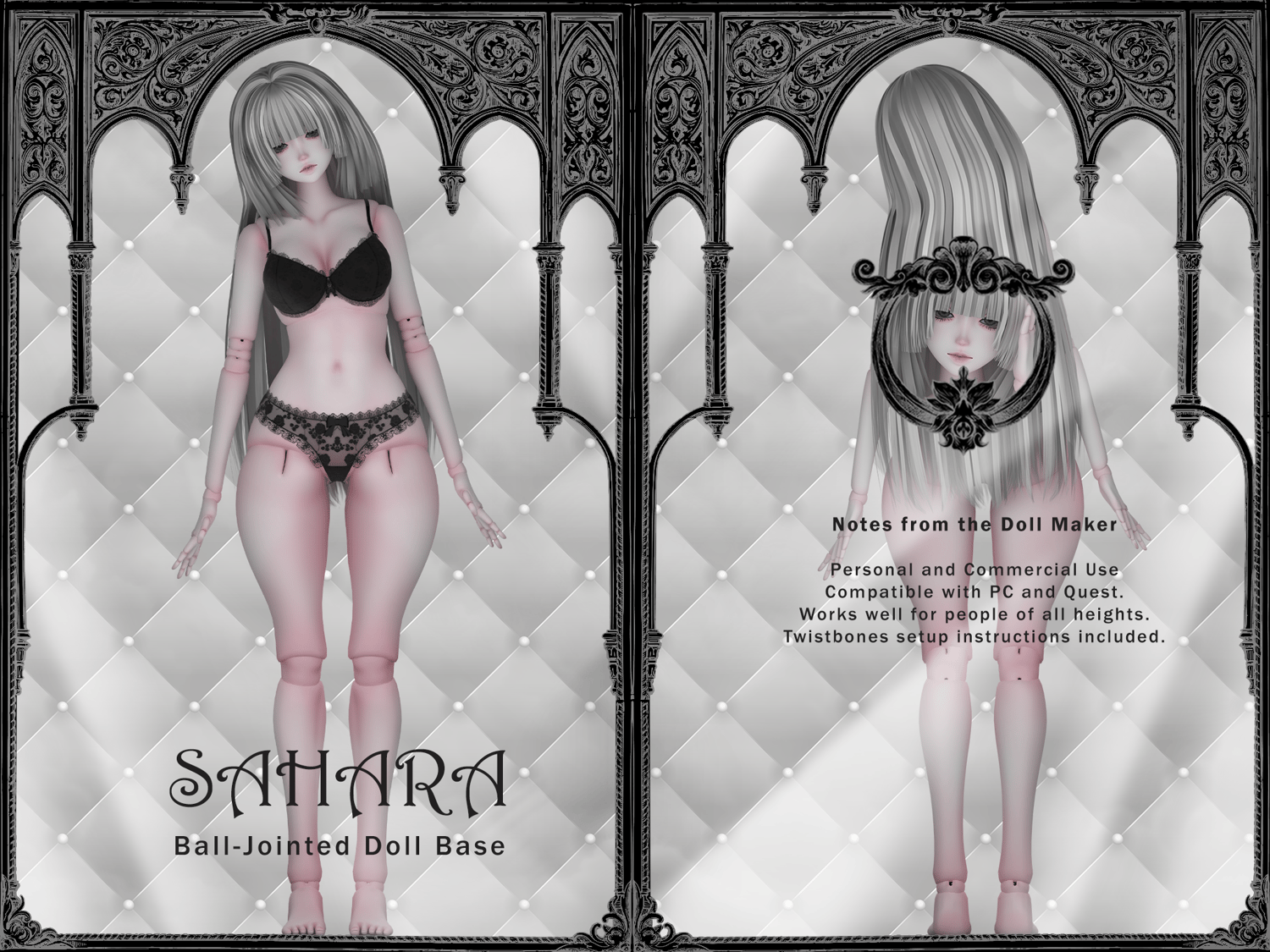 Sahara Ball-Jointed Doll Base