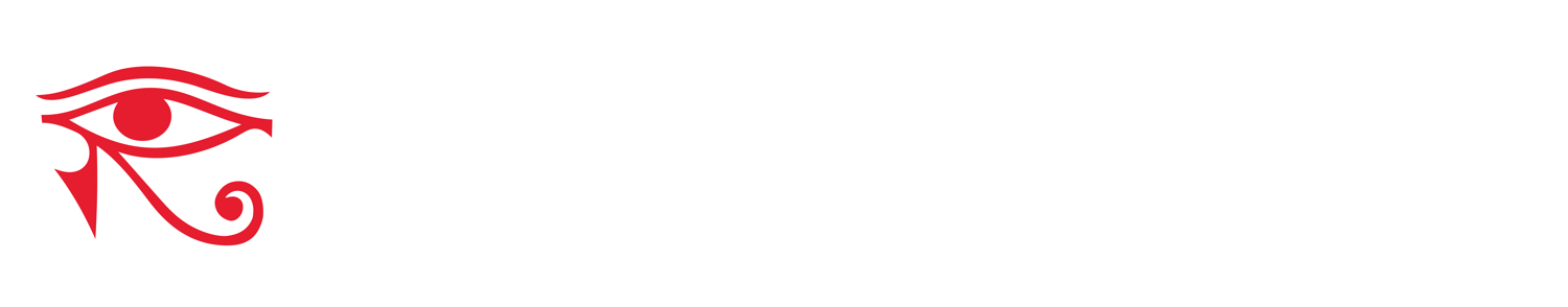 Logo with the Eye of Horus and the Title ( History )