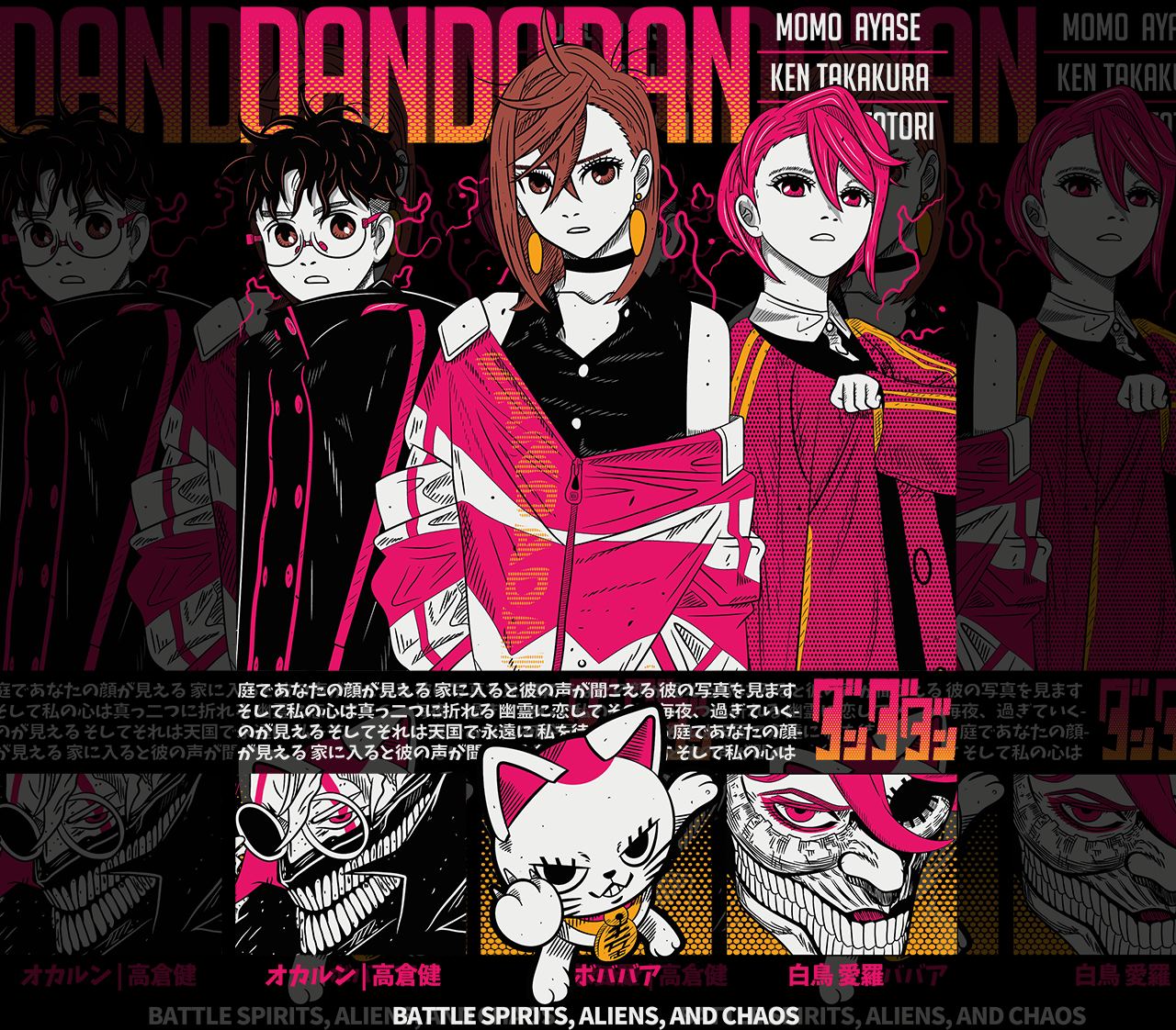 DESIGN ANIME Dandadan
