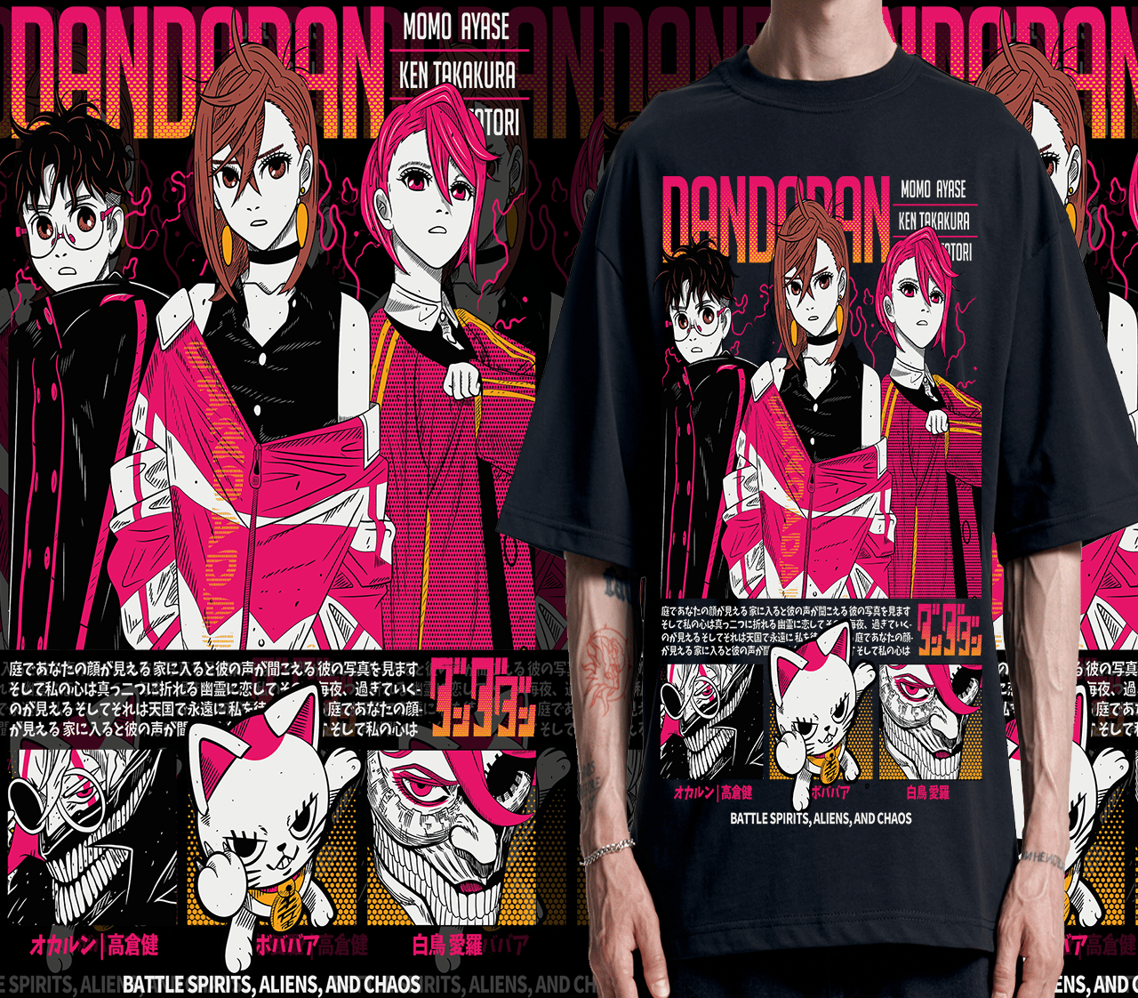 DESIGN ANIME Dandadan
