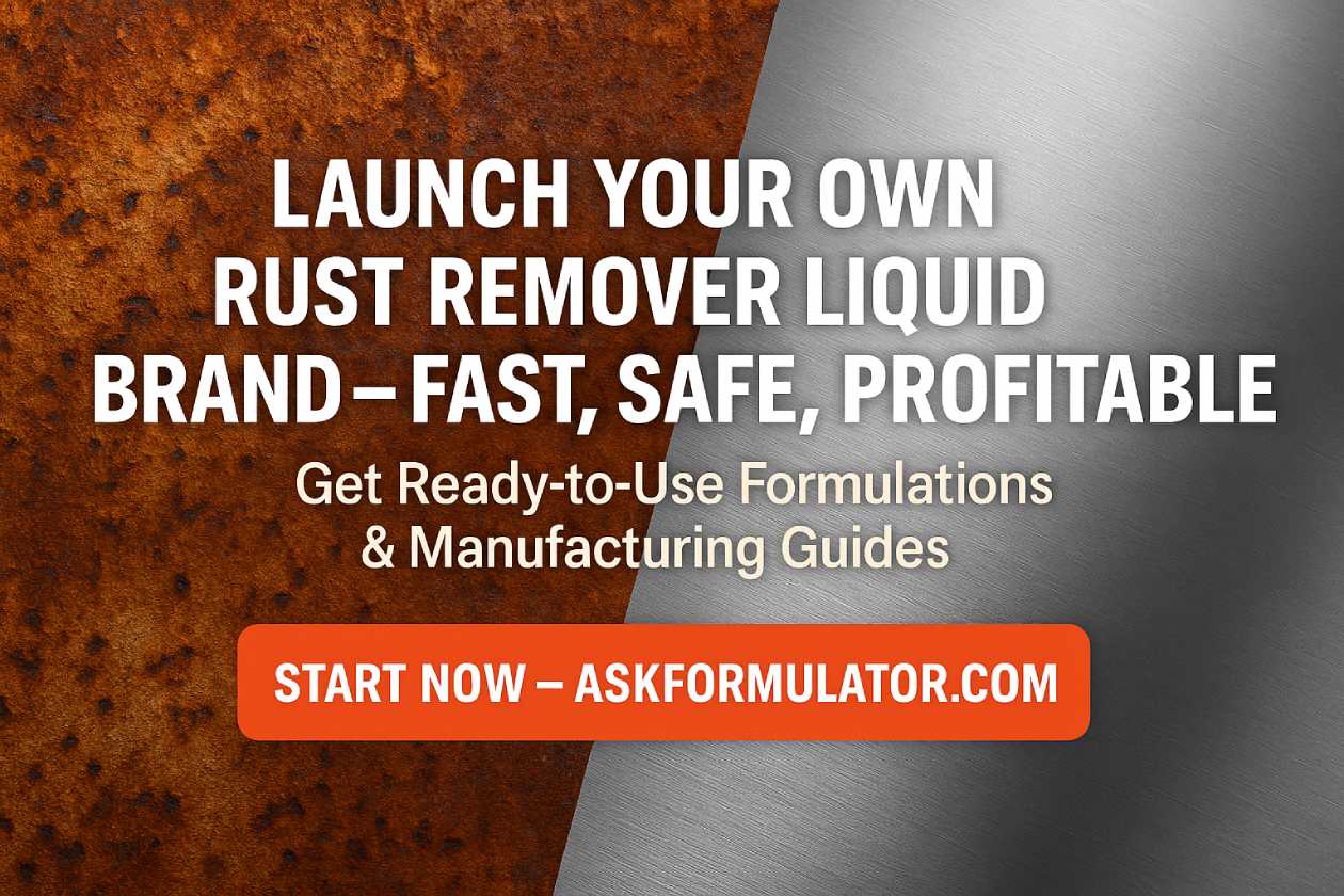 Rust Remover Formula