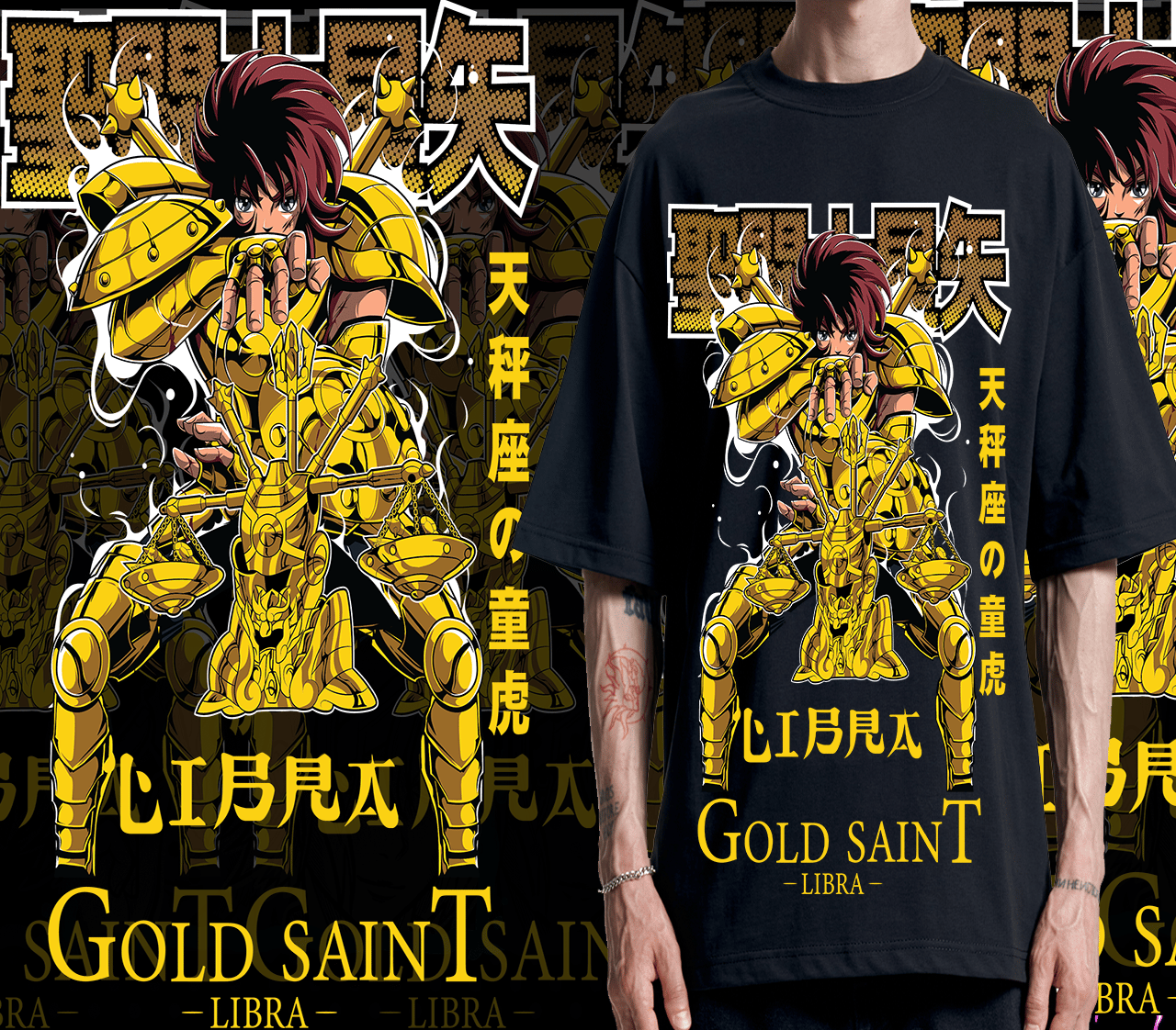 DESIGN ANIME Gold saint /Shoko Libra