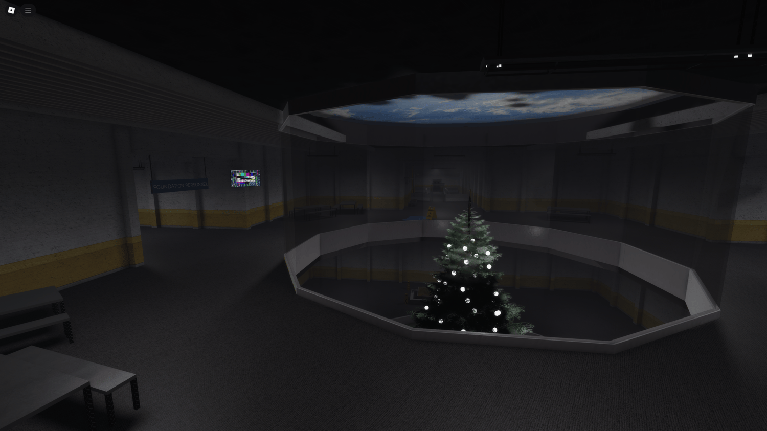 SCP map with custom UI Roblox