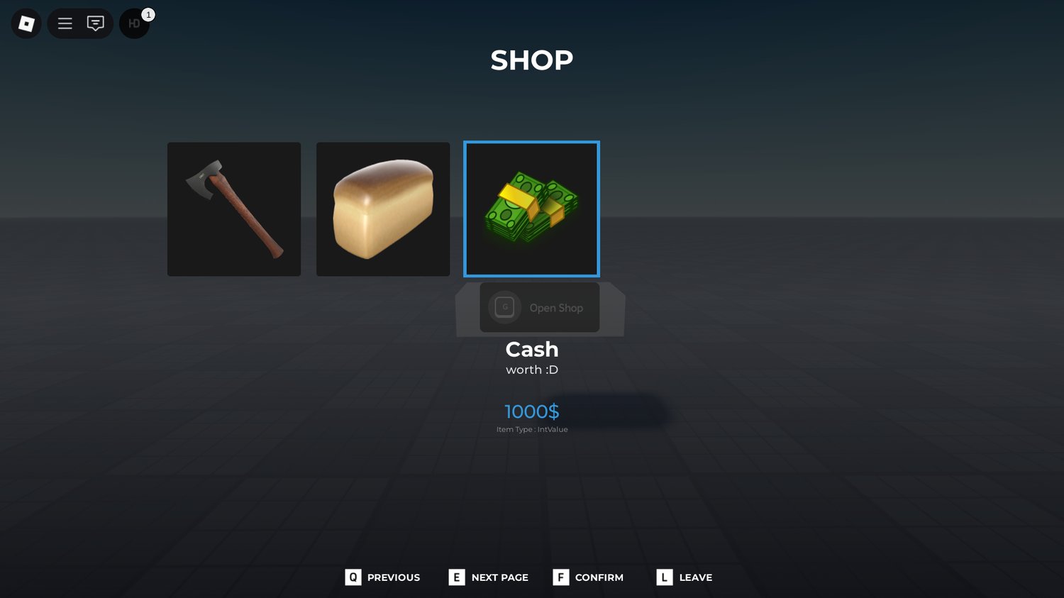 [FREE] Shop Menu – Scripted Roblox UI for Games