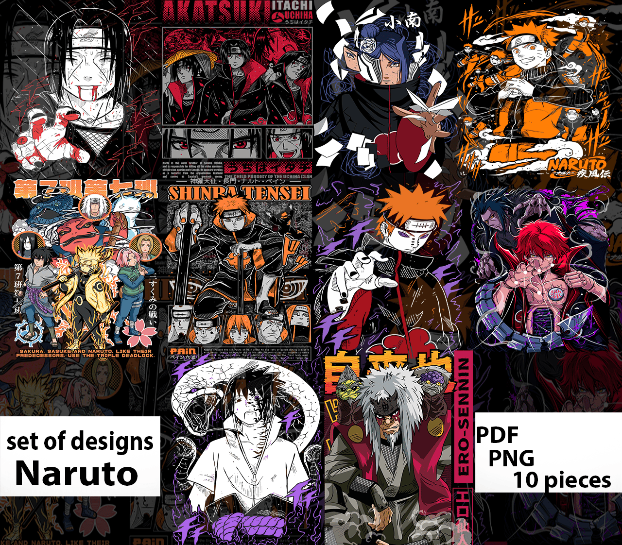DESIGN ANIME Naruto mix