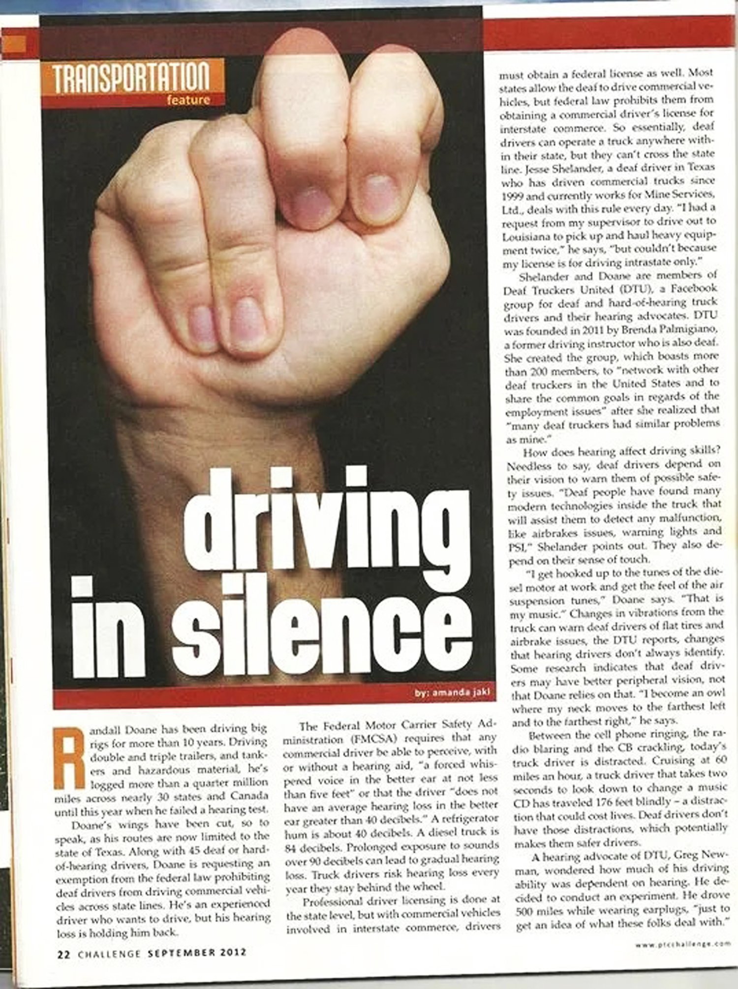 Driving in Silence