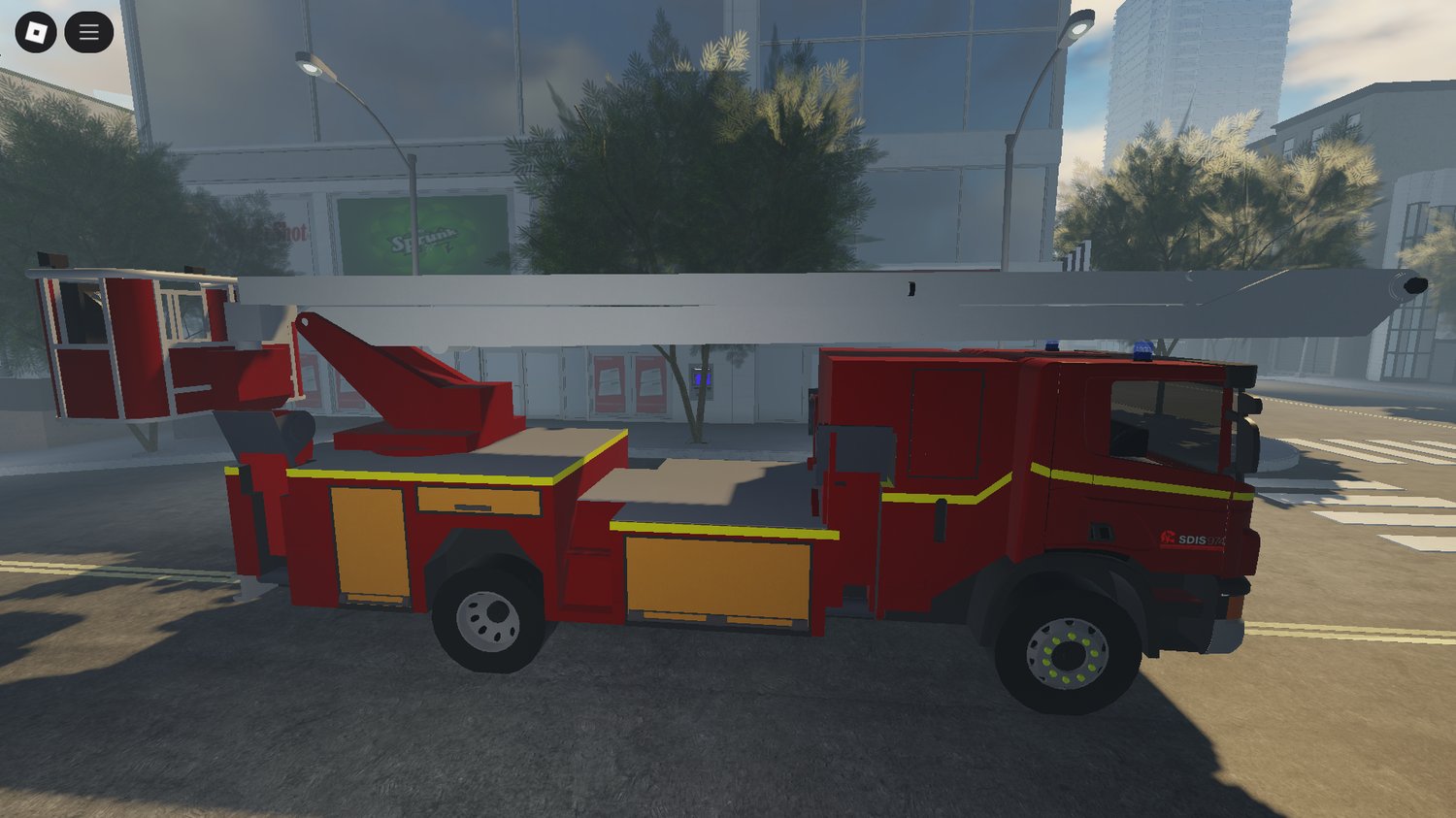 Free Roblox emergency fire vehicle