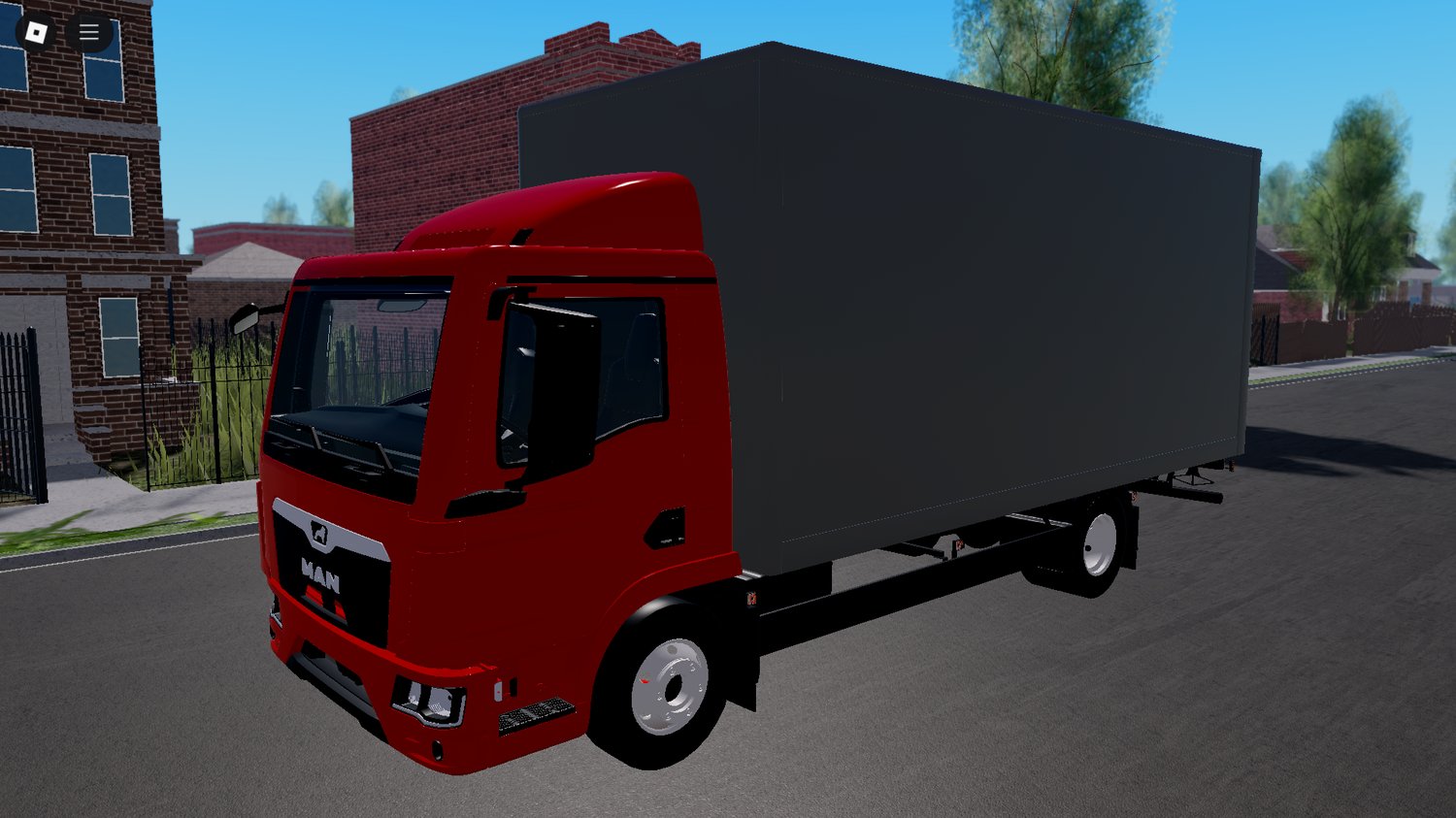 [FREE] Man TGL Fix Roblox delivery truck model – realistic logistics vehicle