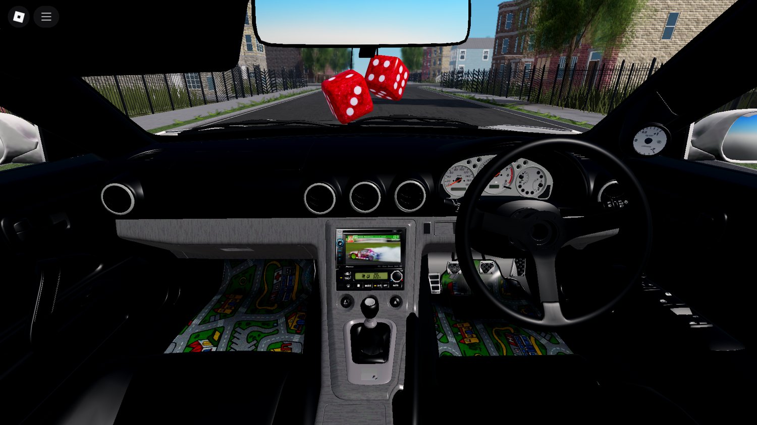 High-quality Nissan S15 drift car asset for Roblox racing and drift maps