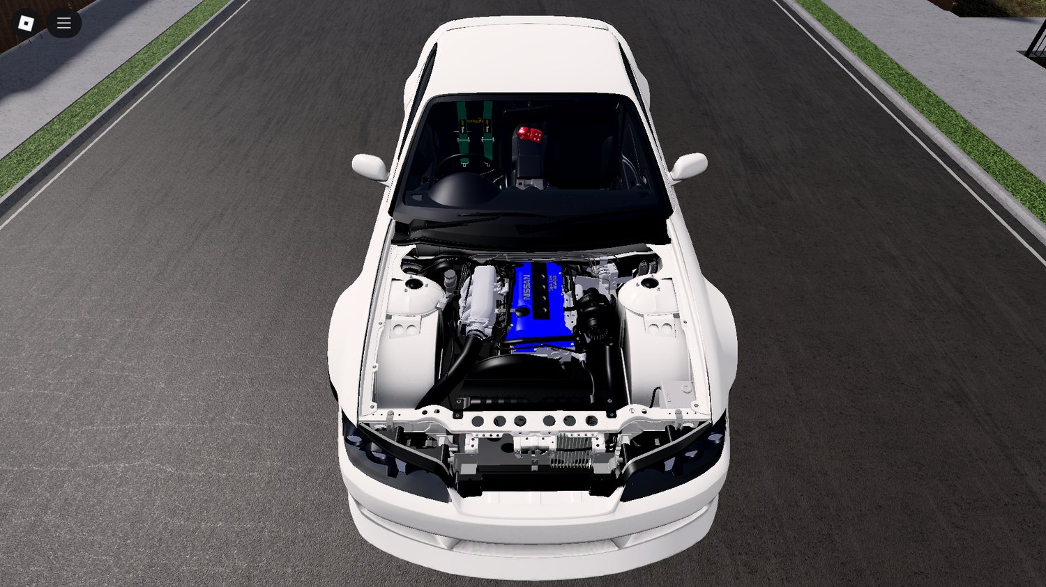 Roblox free JDM car – Nissan S15 Drift with realistic physics and textures