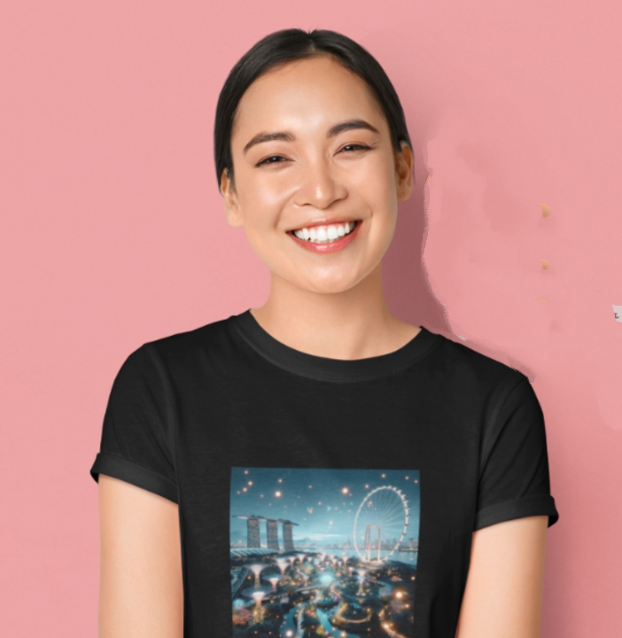 Marina bay sand garden t-shirt