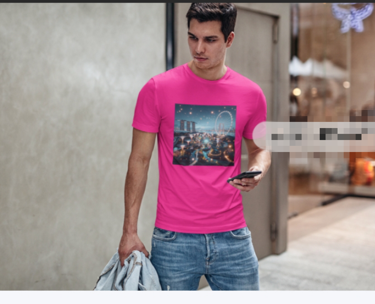 Marina bay sand garden t-shirt