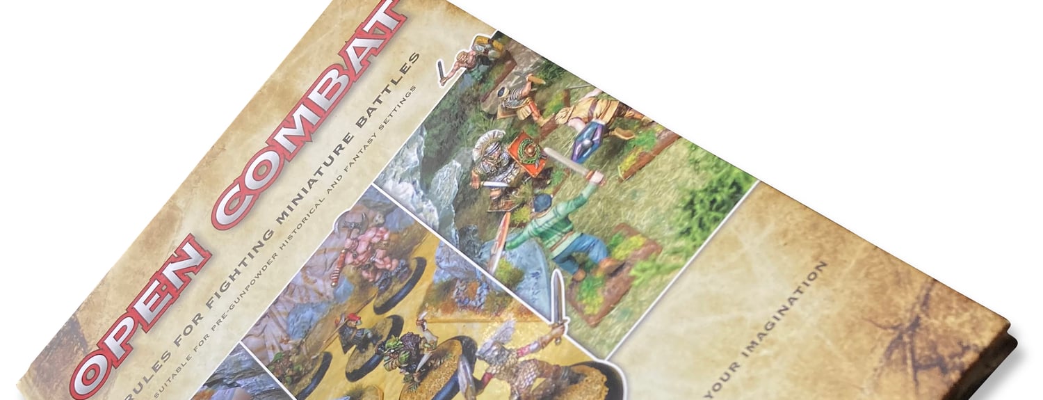 Ope Combat miniature skirmish game rules book cover