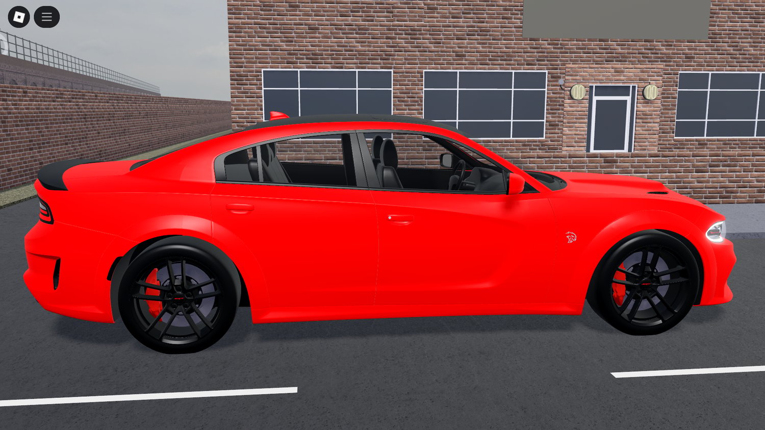 Free Roblox Dodge Charger SRT 2020 – high-performance sedan asset