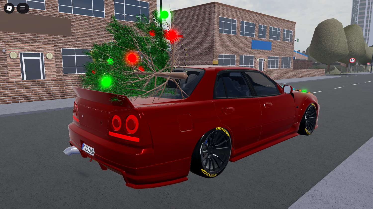 High-quality Nissan Skyline Noel Roblox car asset with custom details