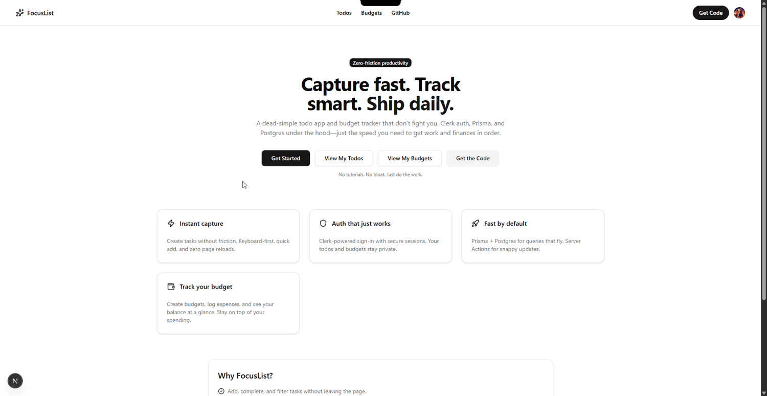 Budget & Expense Tracker – Next.js Prisma ShadCN UI - Payhip