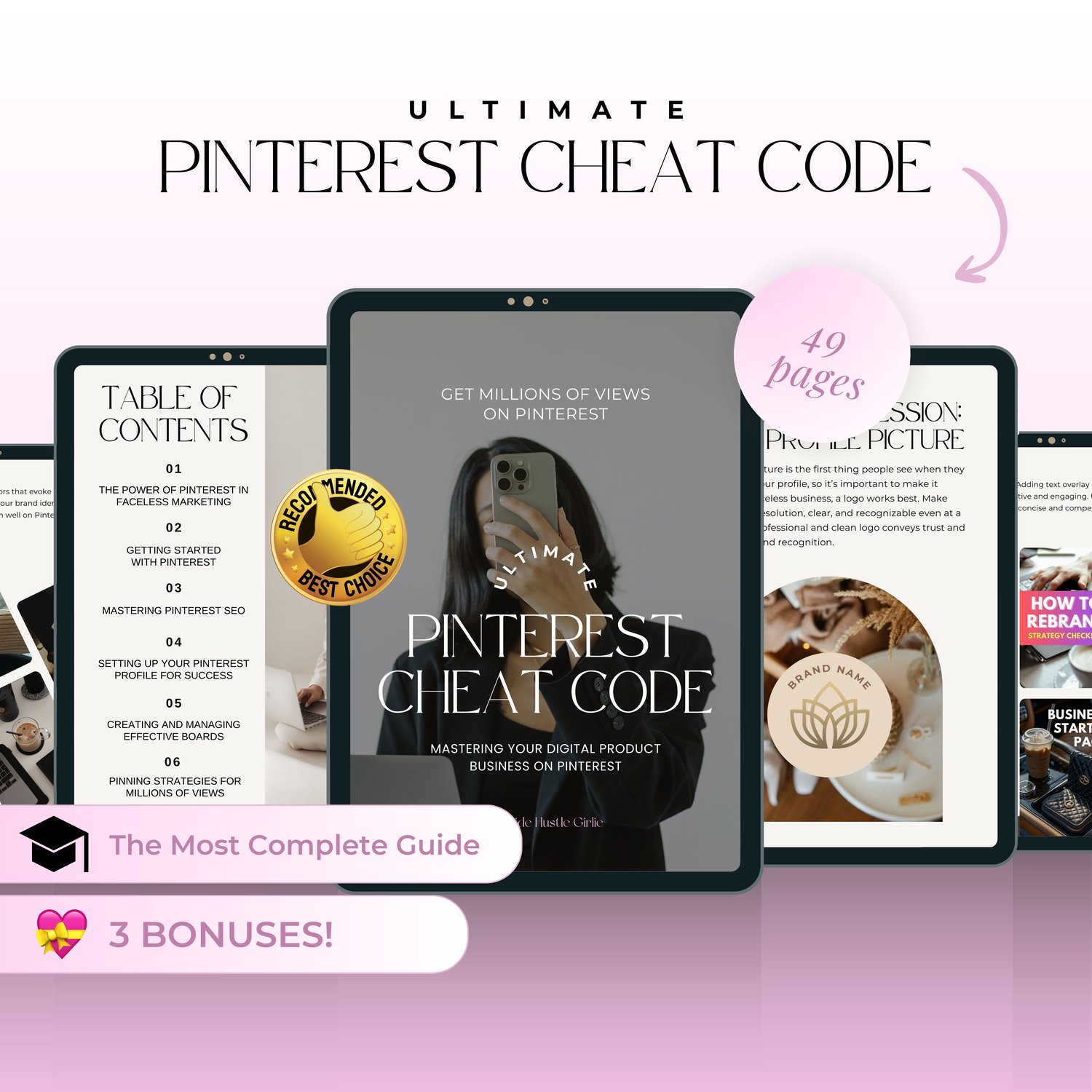 The Ultimate Pinterest Cheat Code 3 Bonuses! - Payhip