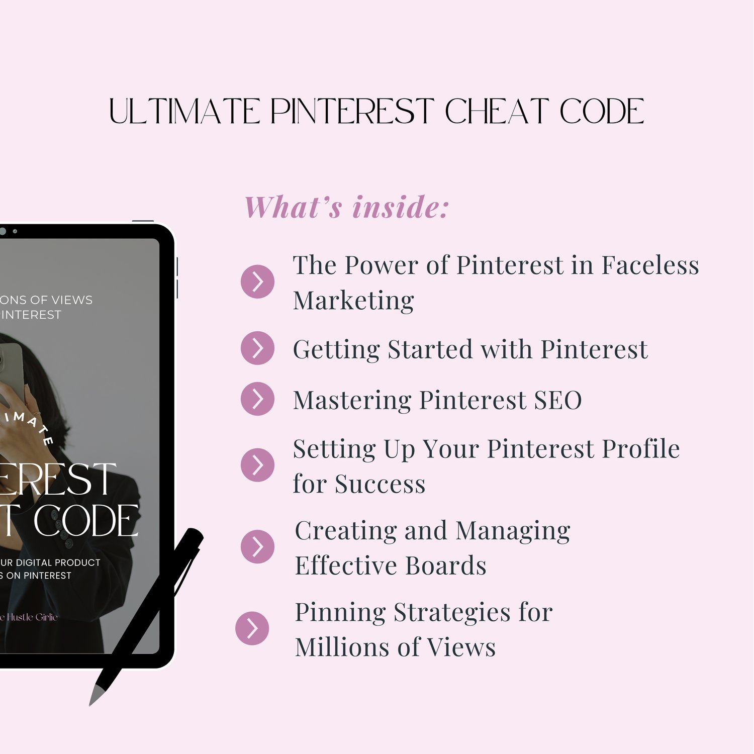 The Ultimate Pinterest Cheat Code 3 Bonuses! - Payhip