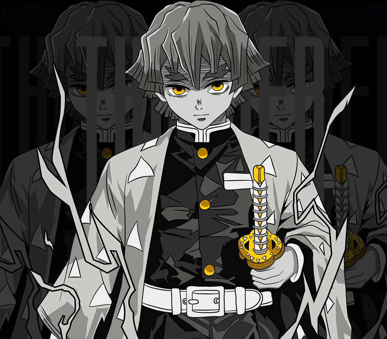 DESIGN ANIME Demon Slayer -Zenitsu