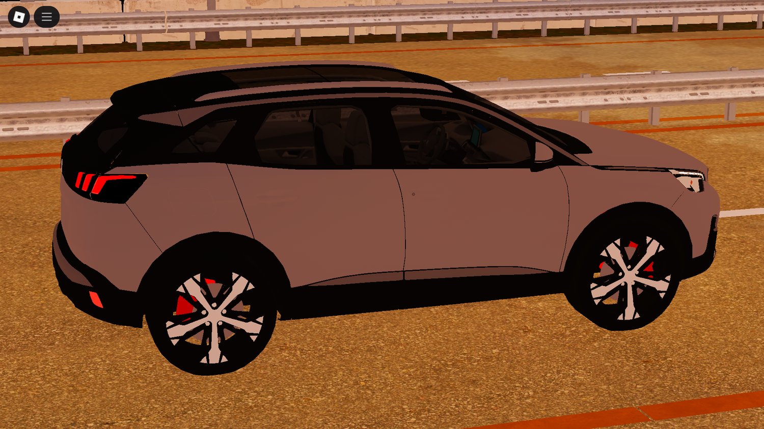Roblox Peugeot 3008 – detailed city roleplay SUV asset