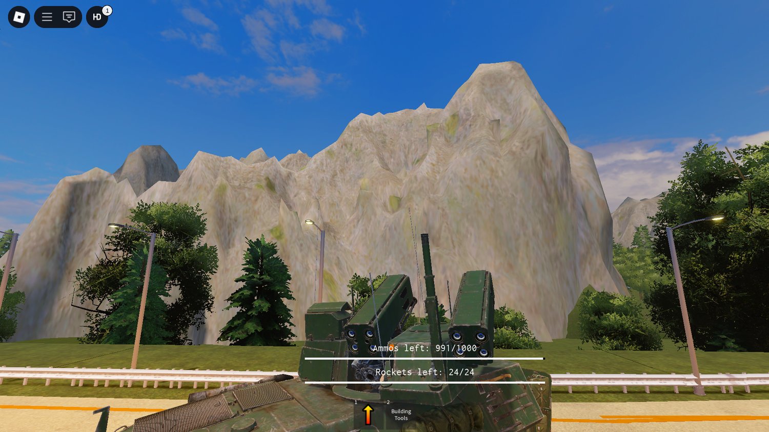 LAV-AD Roblox model – realistic anti-air combat vehicle