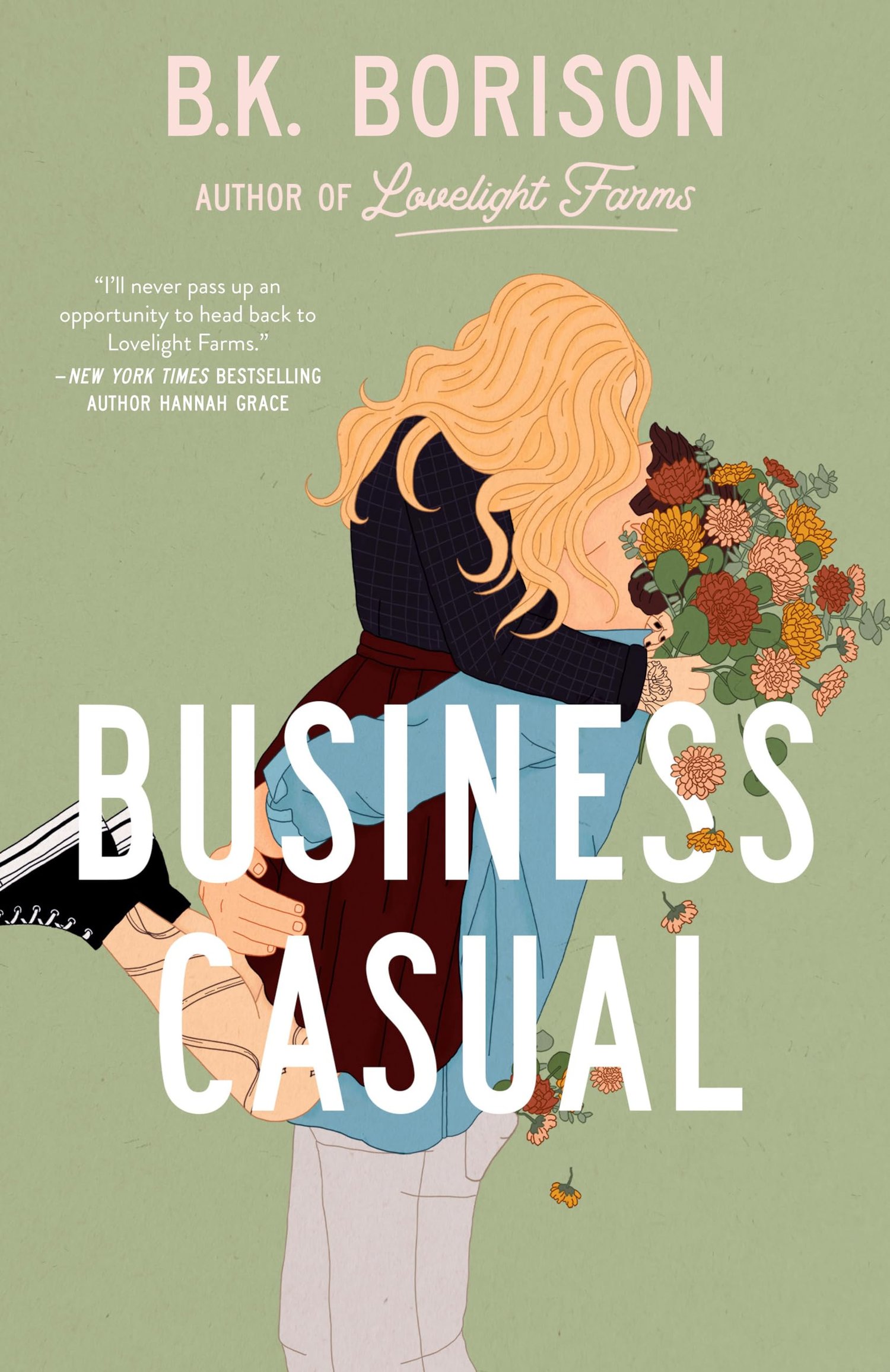 business casual book، bk borison romance، small town romance novel، opposites attract romance، steamy romance book، tattoo artist romance، investment banker romance، lovelight farms series، contemporary romance novel، one night romance story
