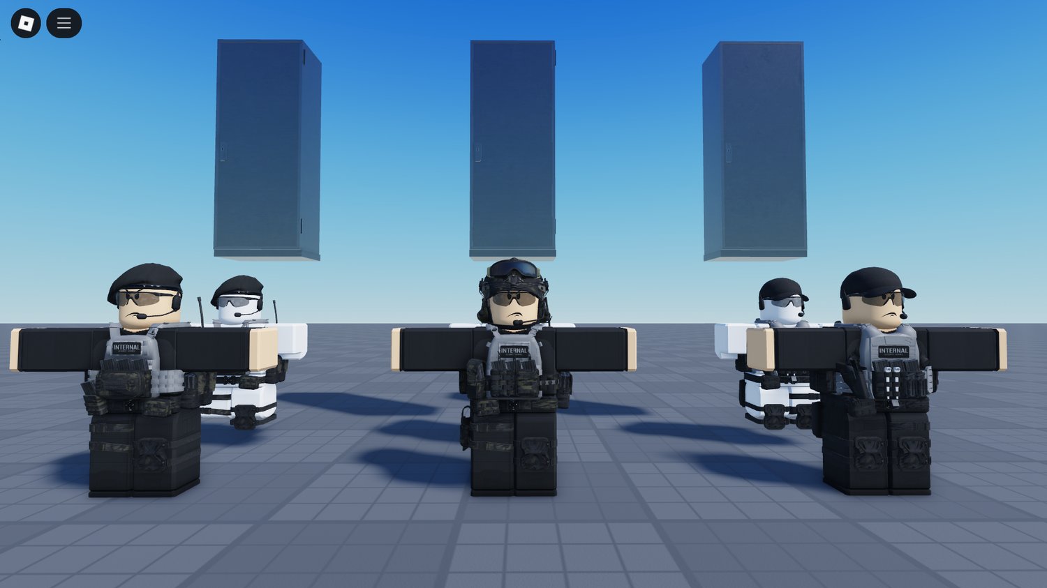 Roblox Internal Security Service SCP Morph pack display