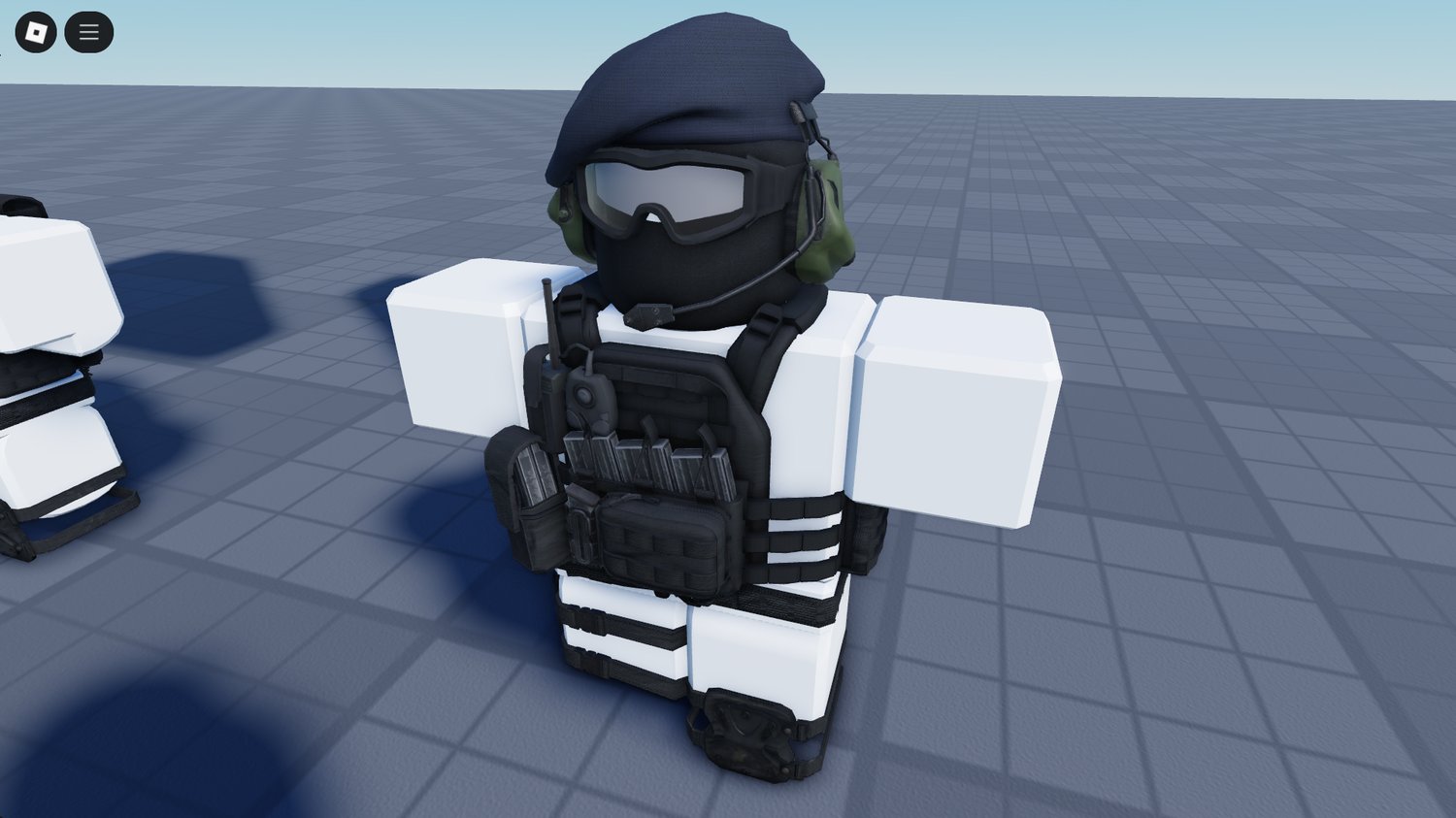 Detailed Roblox MTF morphs inside SCP facility
