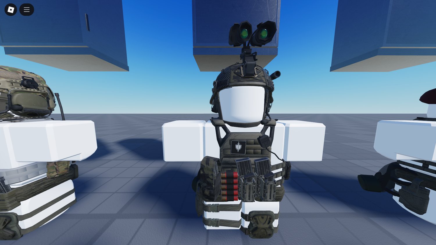 Luxury textured morphs for Roblox security personnel