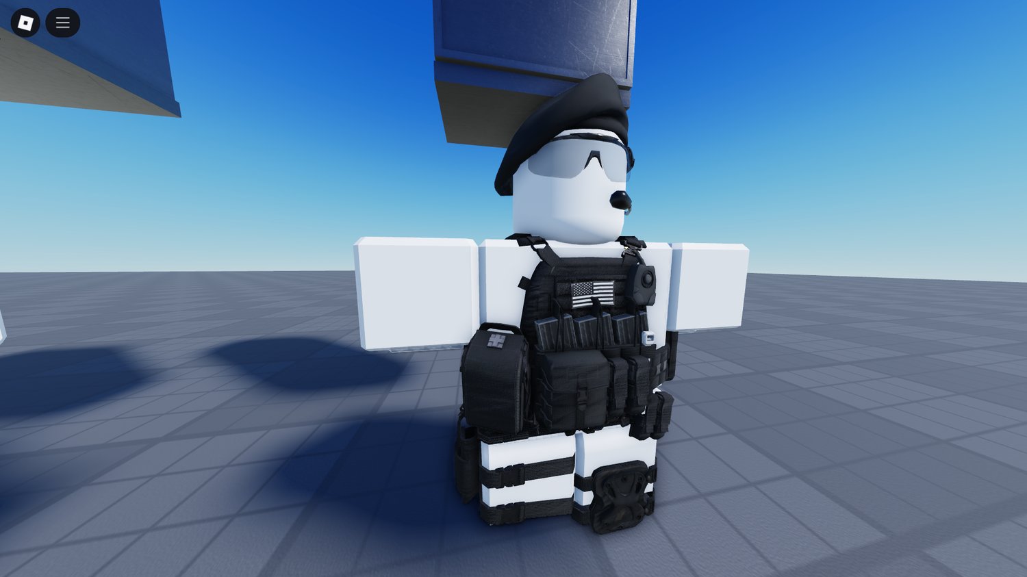 Detailed Roblox security uniforms for SCP roleplay