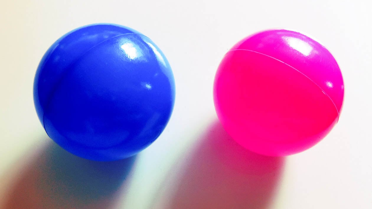 Screenshot of Flickr’s two-tone pink and blue circular logo on a white background, symbolizing the platform’s focus on photography and community, featured in The Creative Guide blog post about why Flickr is the ultimate platform for photographers. © Terry