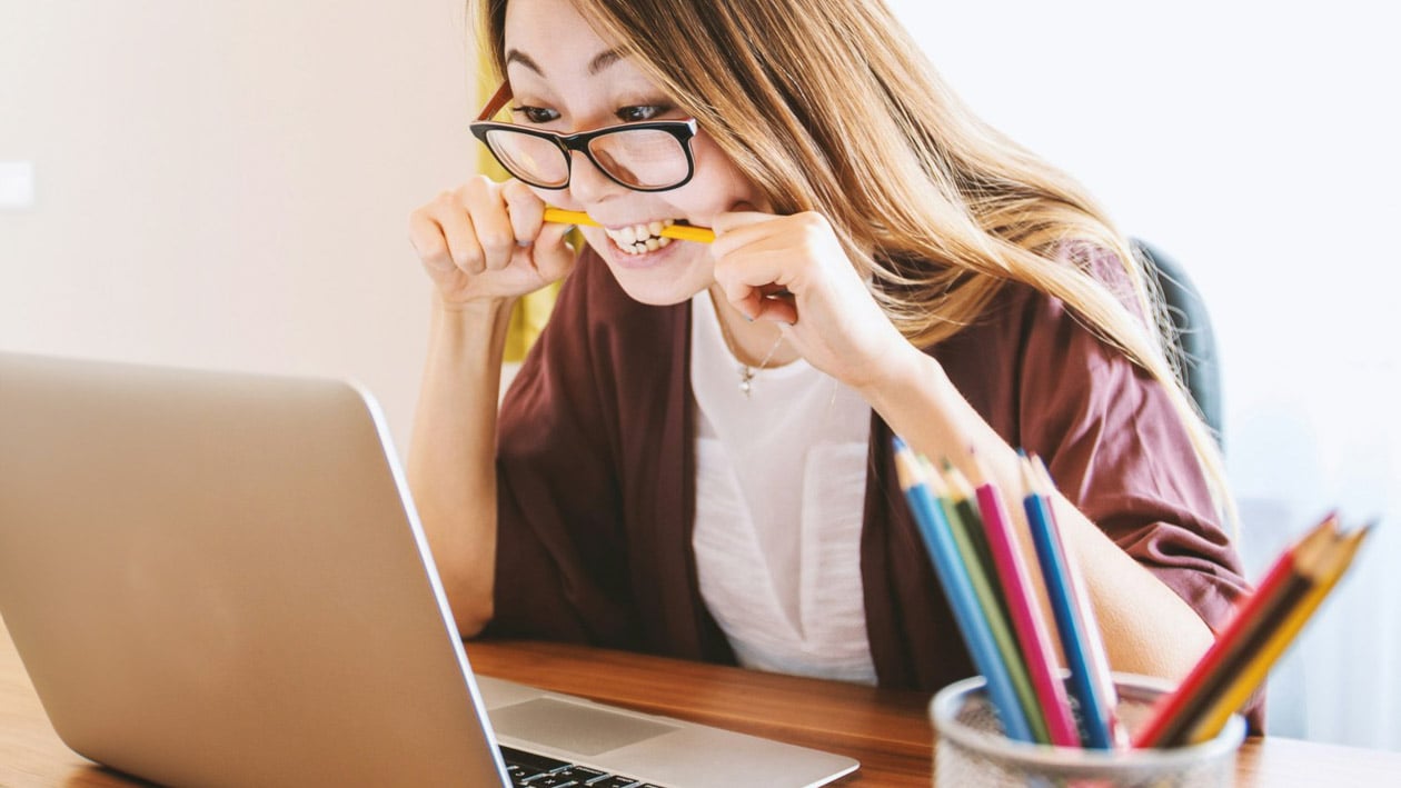 We'll scream at the screen but rarely offer feedback on improving online training!