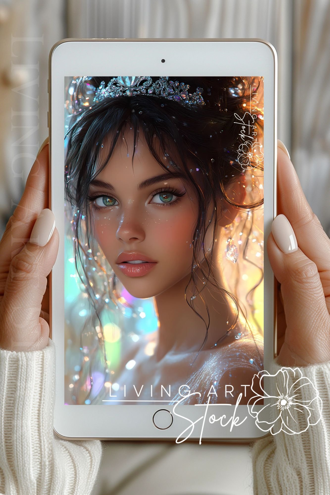 Fairytale Princess Art for Wallpaper, Book Covers and More