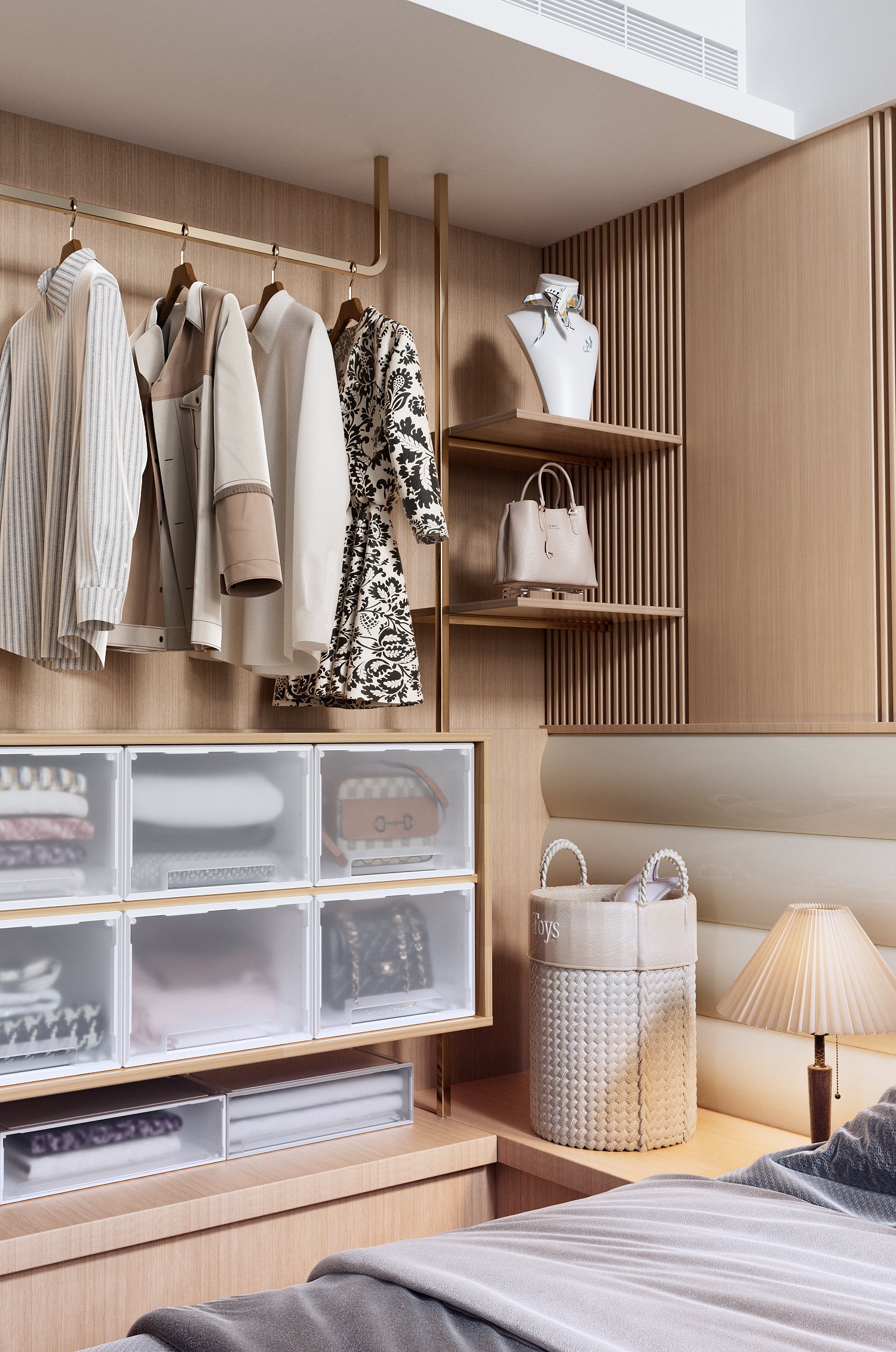 C4d&oc interior design scene