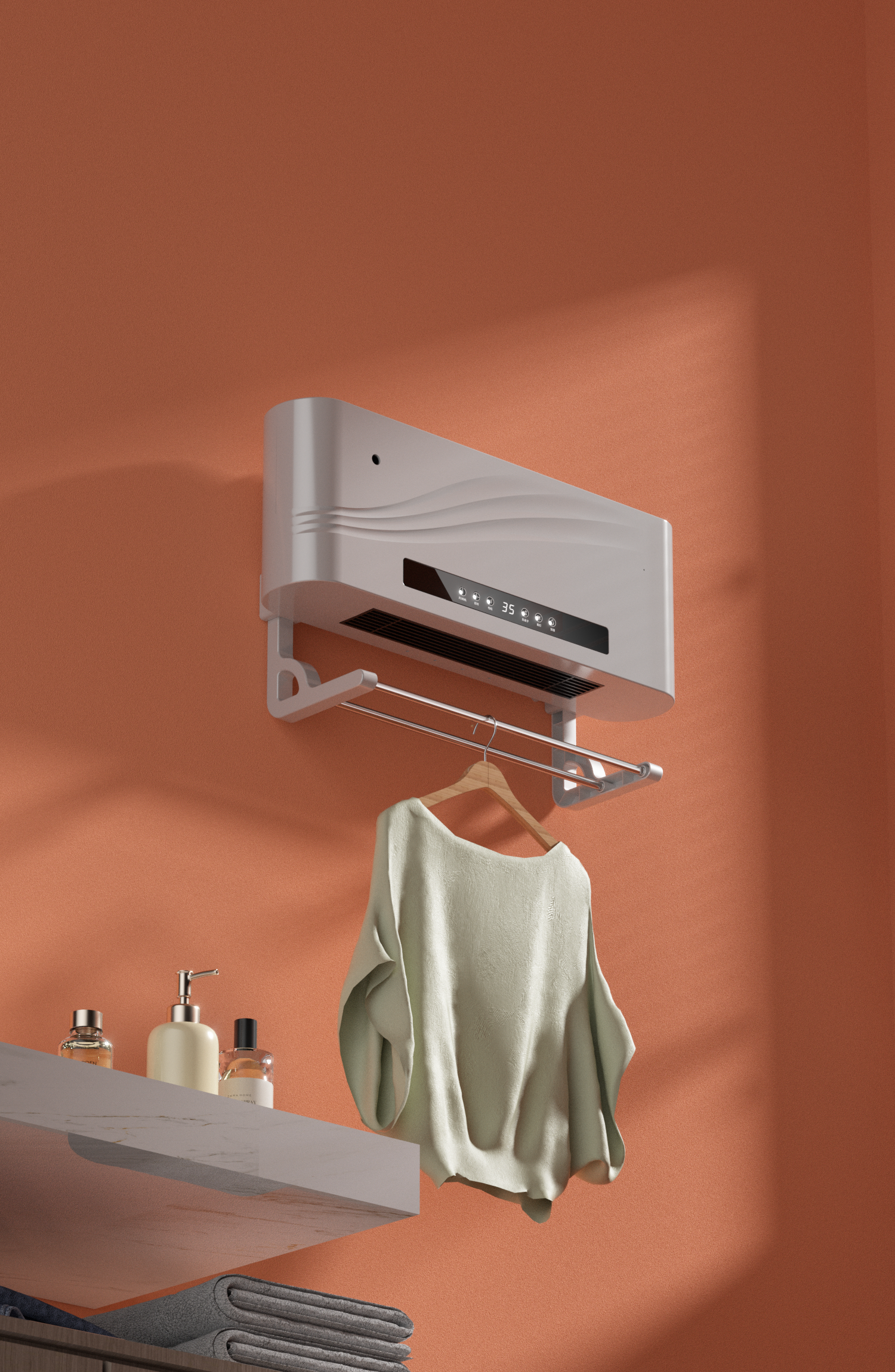 Cinema 4d interior scene rendering