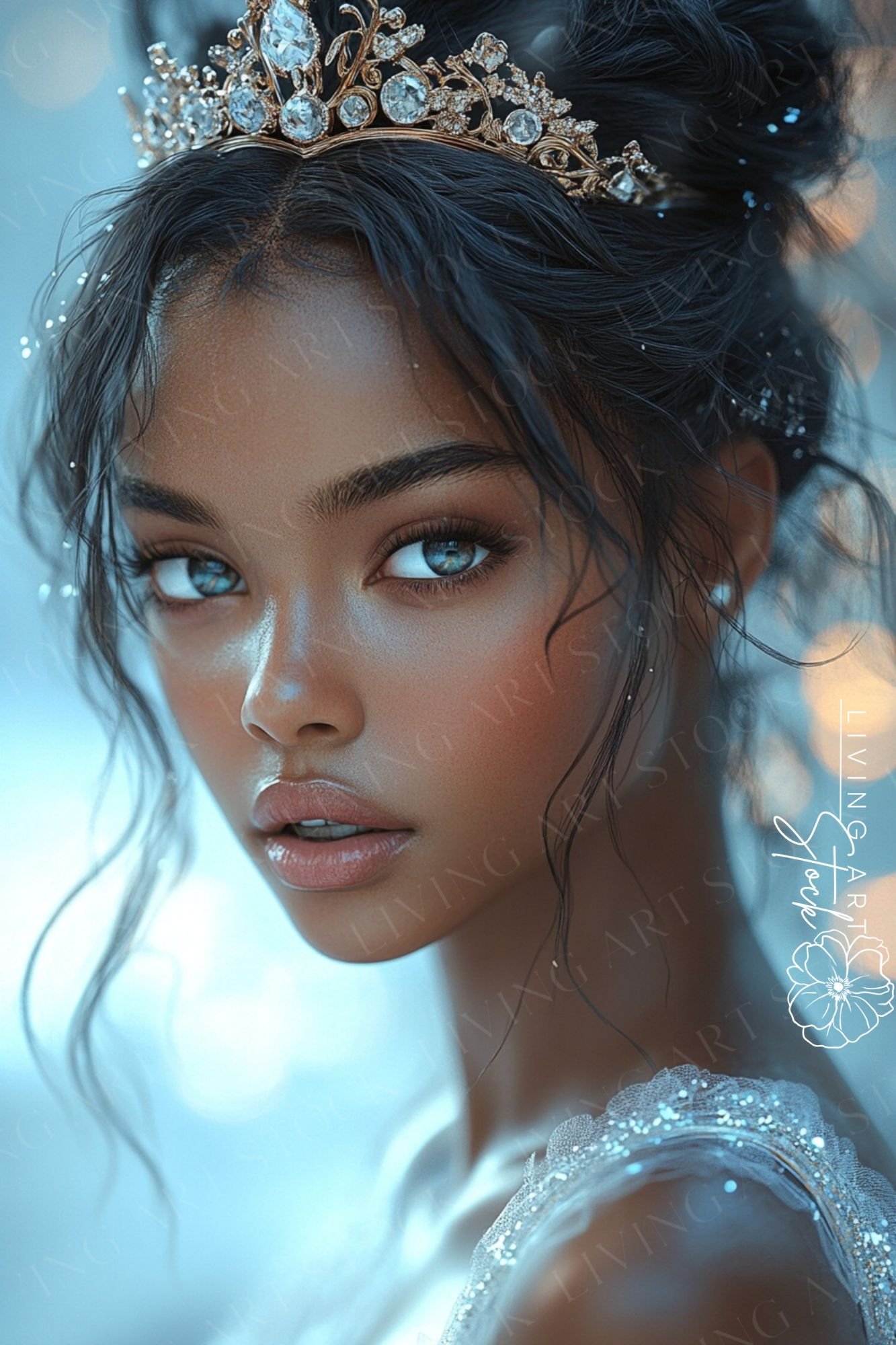 Black Princess Royalty Stock Photos for Fantasy Book Covers, Wall paper, Lockscreens and More
