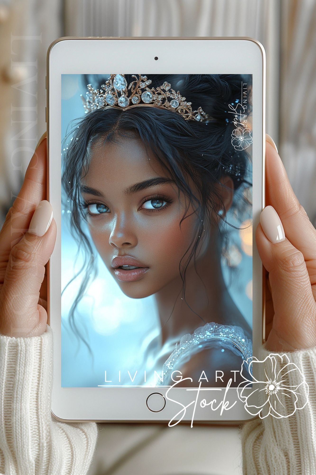 Black Princess Royalty Stock Photos for Fantasy Book Covers, Wall paper, Lockscreens and More