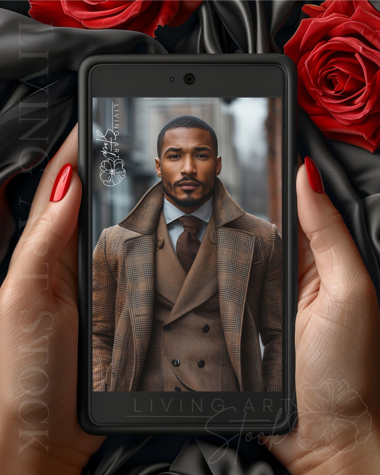Wealthy Black Men Autumn Fashion Stock Photos | Black Authors Book Characters