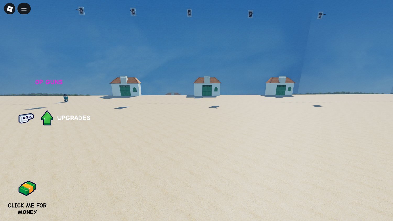 Guards chasing players in Roblox Squid War