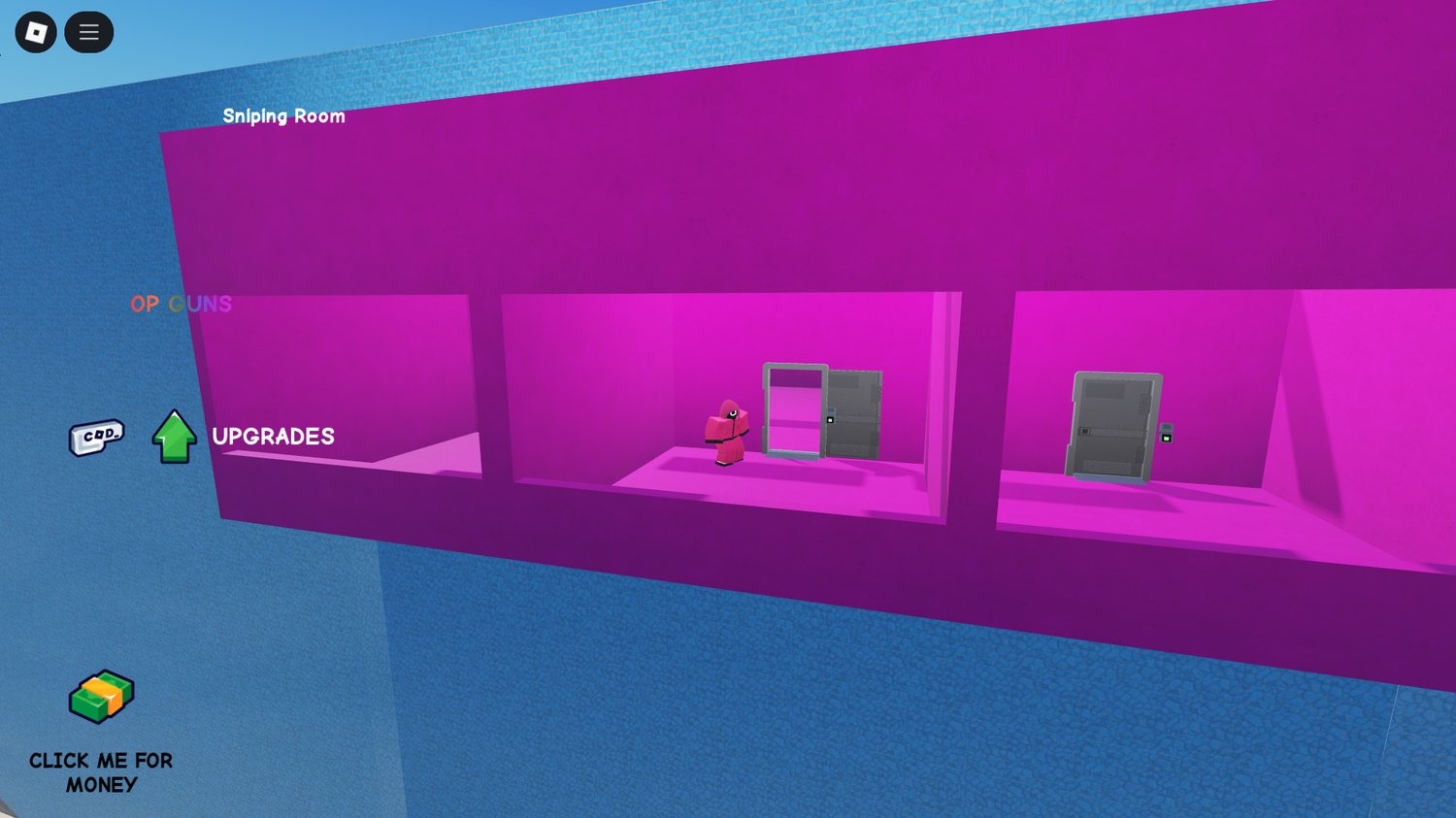 Leaderboards and rewards display in Squid War