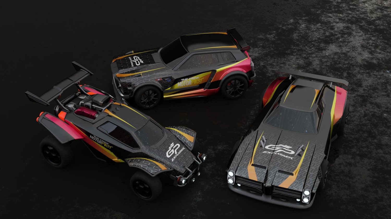 Decal Rocket League Pack GP Explorer – Kisute Design